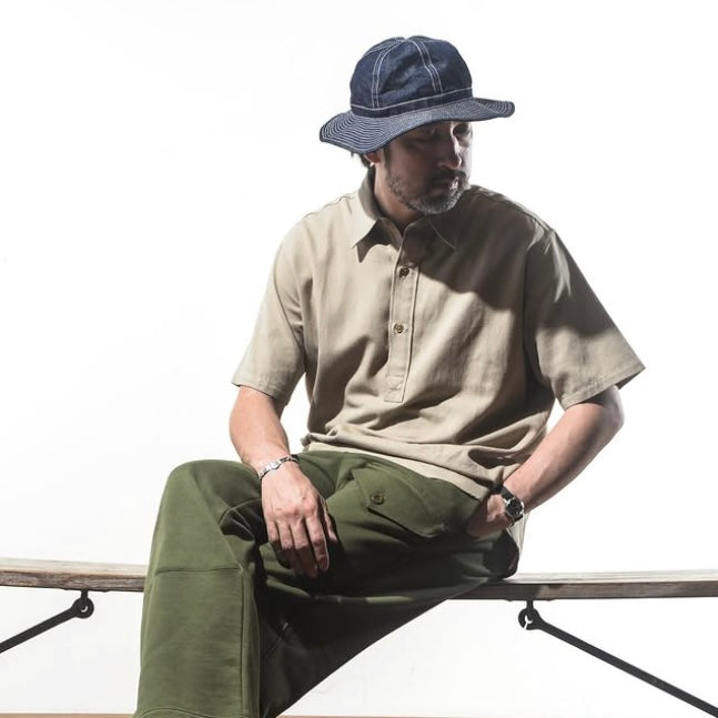 ACV-HG05CLD COTTON LINEN DENIM FATIGUE HAT