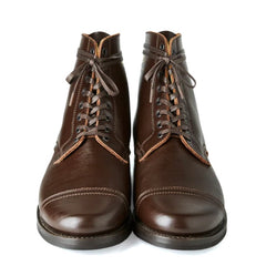 AB-07H-CL-LW HORSEHIDE MILITARY BOOTS - BROWN