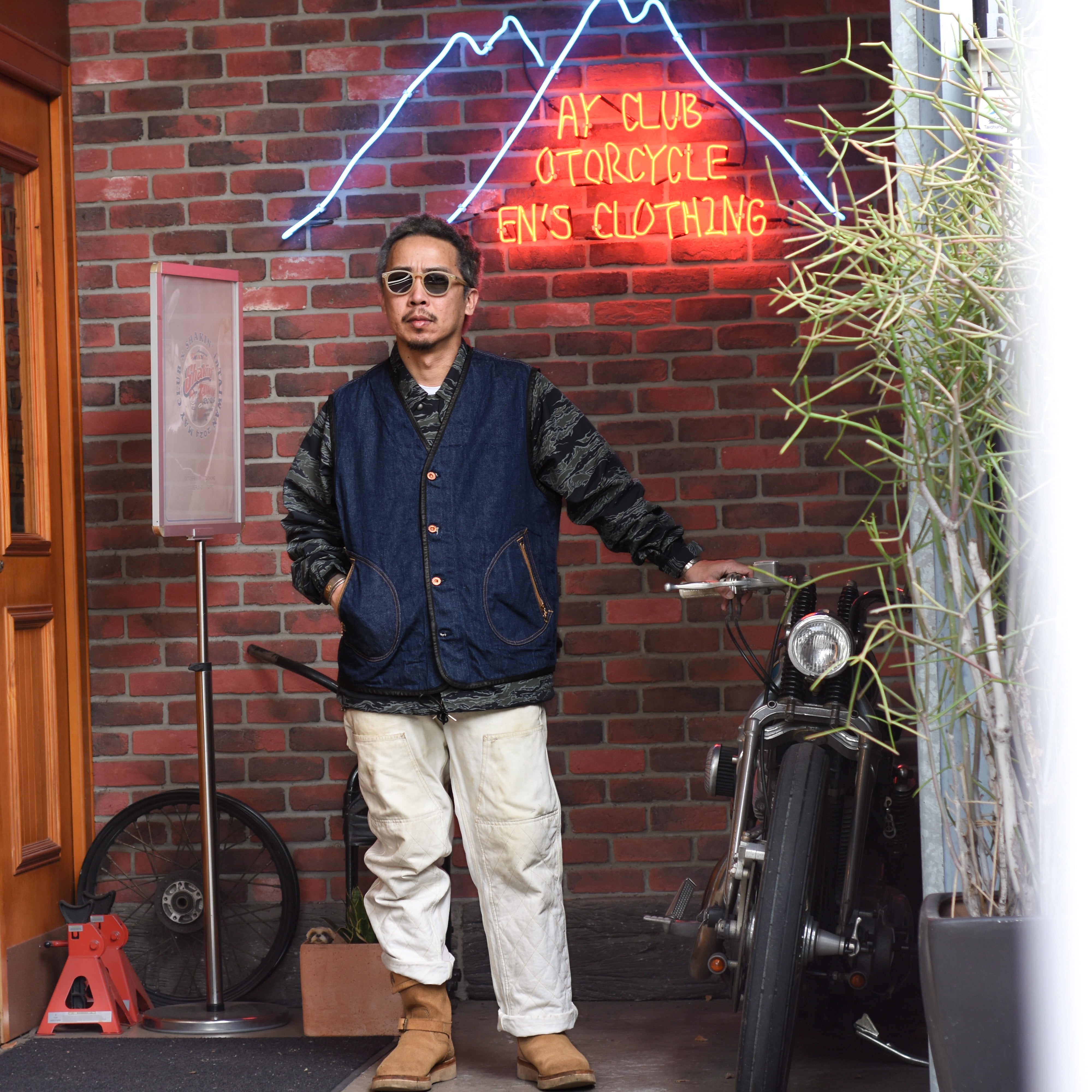 May club x C.T.M 13th IRON CROSS VEST