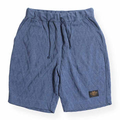 NGT MESH JACQUARD SHORTS - DENIM