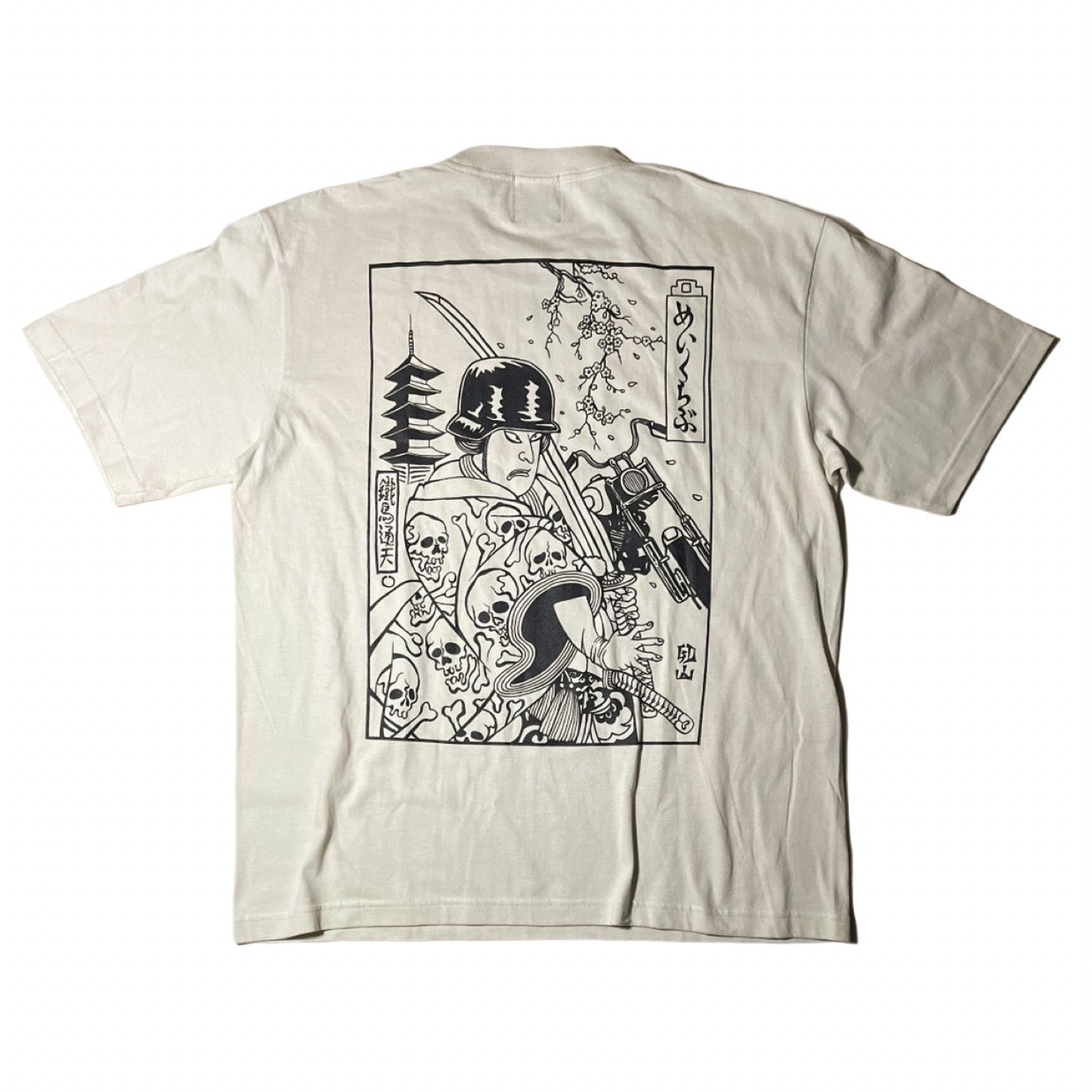 SAMURAI BIKER TEE - NATURE