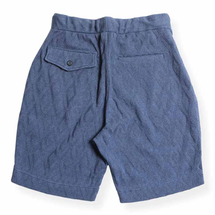 NGT MESH JACQUARD SHORTS - DENIM