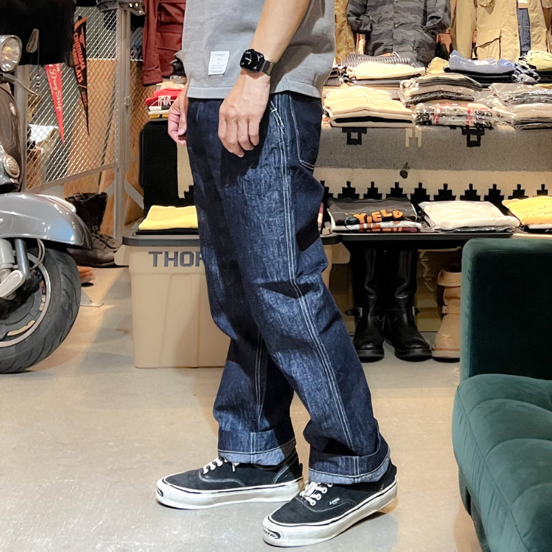 ACV-TR05CLD COTTON LINEN DENIM M40 TROUSERS