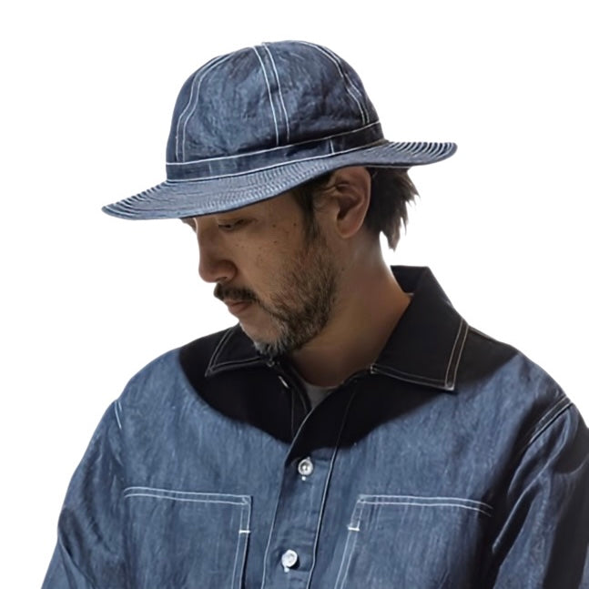 ACV-HG05CLD COTTON LINEN DENIM FATIGUE HAT