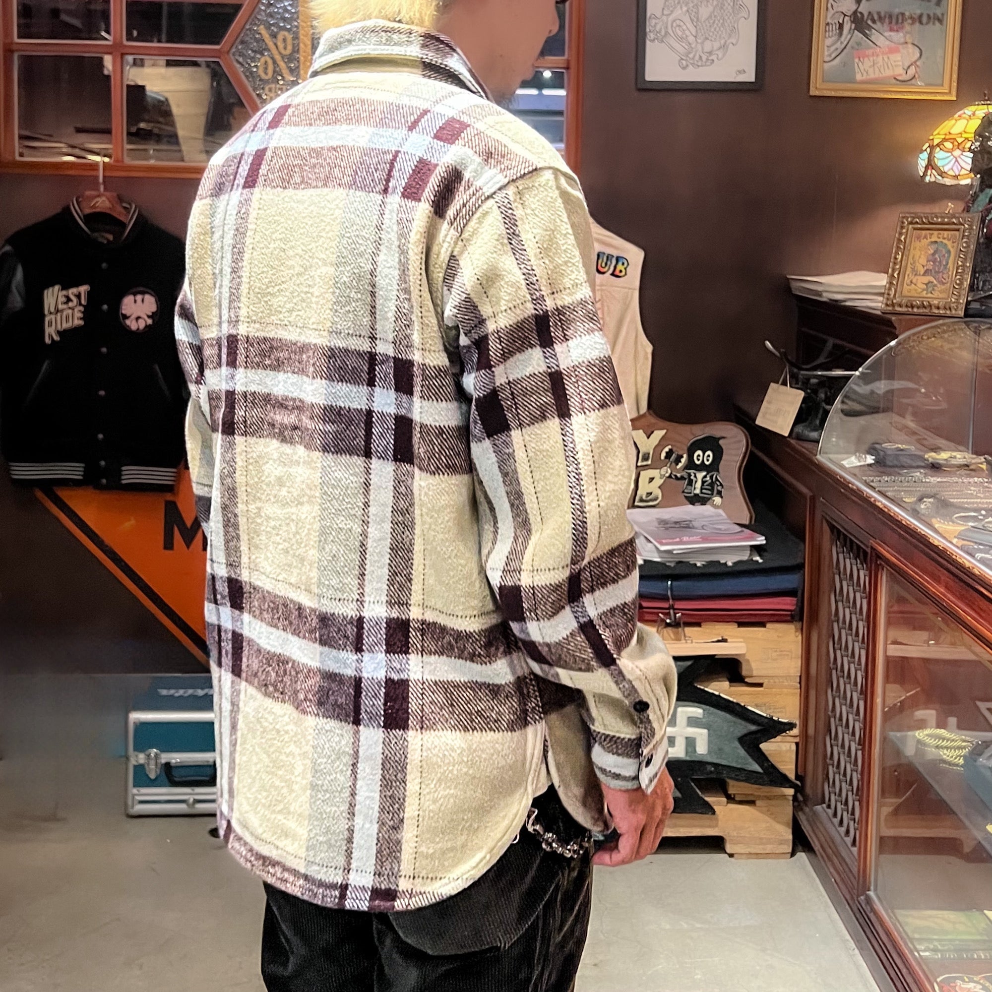 HILLBILLY SHIRTS - H.BRN CHK