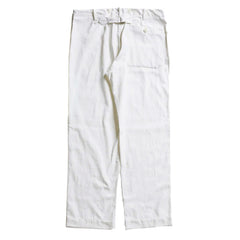 ACV-TR03CLRH COTTON LINEN BUCKLE BACK TROUSERS