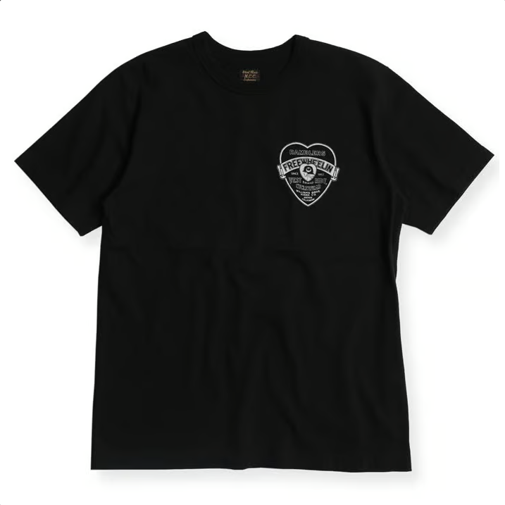 "FOR THE RUMBLER" TEE - BLACK