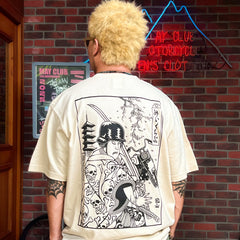 SAMURAI BIKER TEE - NATURE