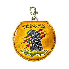 FORMOSAN BLACK BEAR COIN CASE