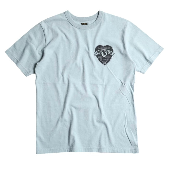 "FOR THE RUMBLER" TEE - AQUA