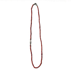 Antique White Hearts / Long 卍 Necklace