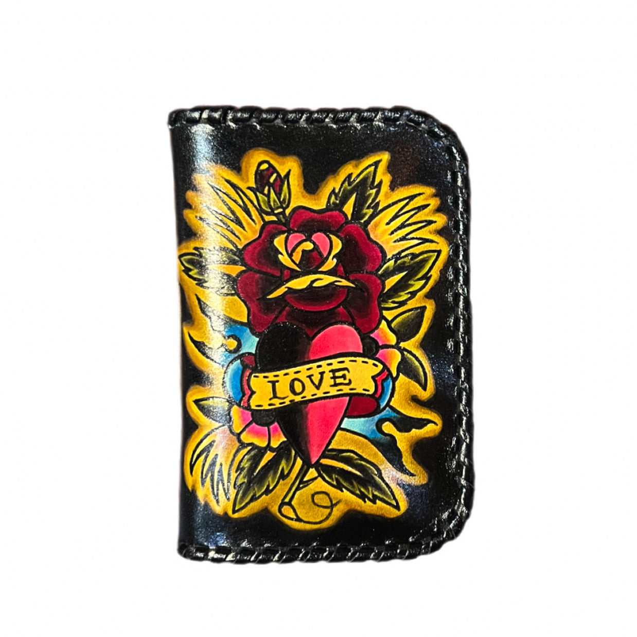 COIN PURSE - WOLF &amp; CROSS