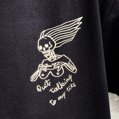 SUPPORT FREEDOM SHORT SLEEVE TEE - BLACK