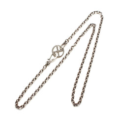 MEDIUM OVAL SILVER NECKLACE CHAIN WHEEL SET