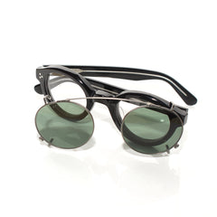 Japanese handmade frame glasses - PHILOSOPHY//005 with CLIP-ON