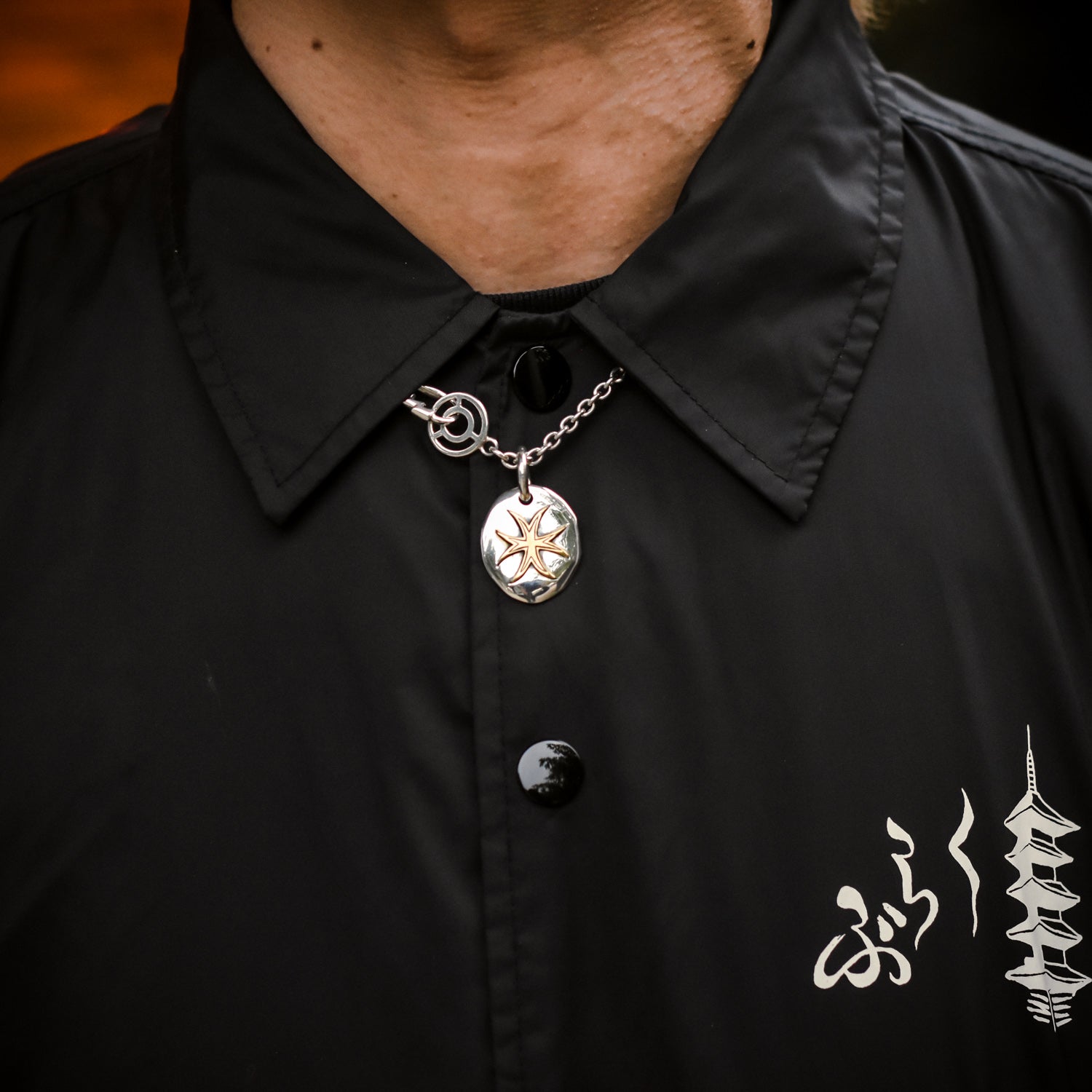 EIGHT LEGGED CROSS Medal Pendant Top