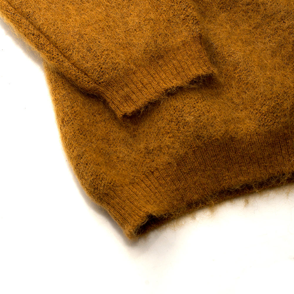 VINTAGE MOHAIR CARDIGAN - CAMEL