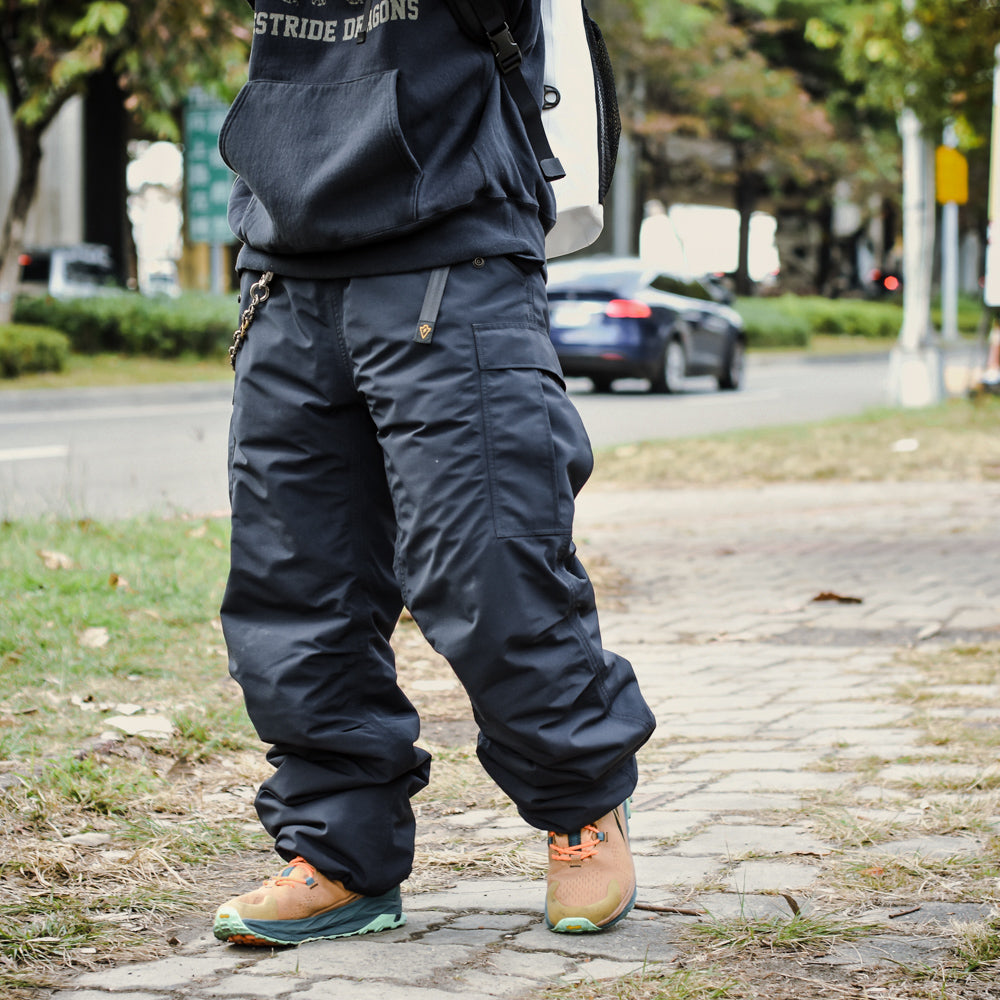 SUPPLEX MOUNTAIN CARGO PANTS - BLACK