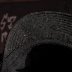 NEW ARMY CAP - BLACK DENIM / HEART