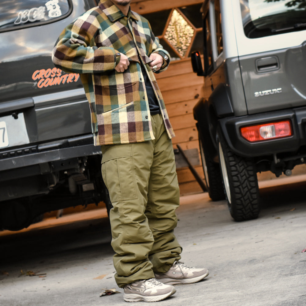 SUPPLEX MOUNTAIN CARGO PANTS - OLIVE