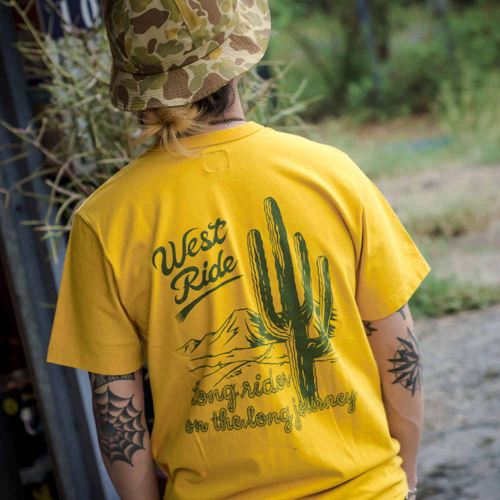 "CACTUS BLUES" TEE - DX.YEW