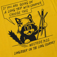 "A LONG TRIP" TEE - DX.YEW