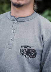 BOMBER THERMAL HENLEY - GREY - May club