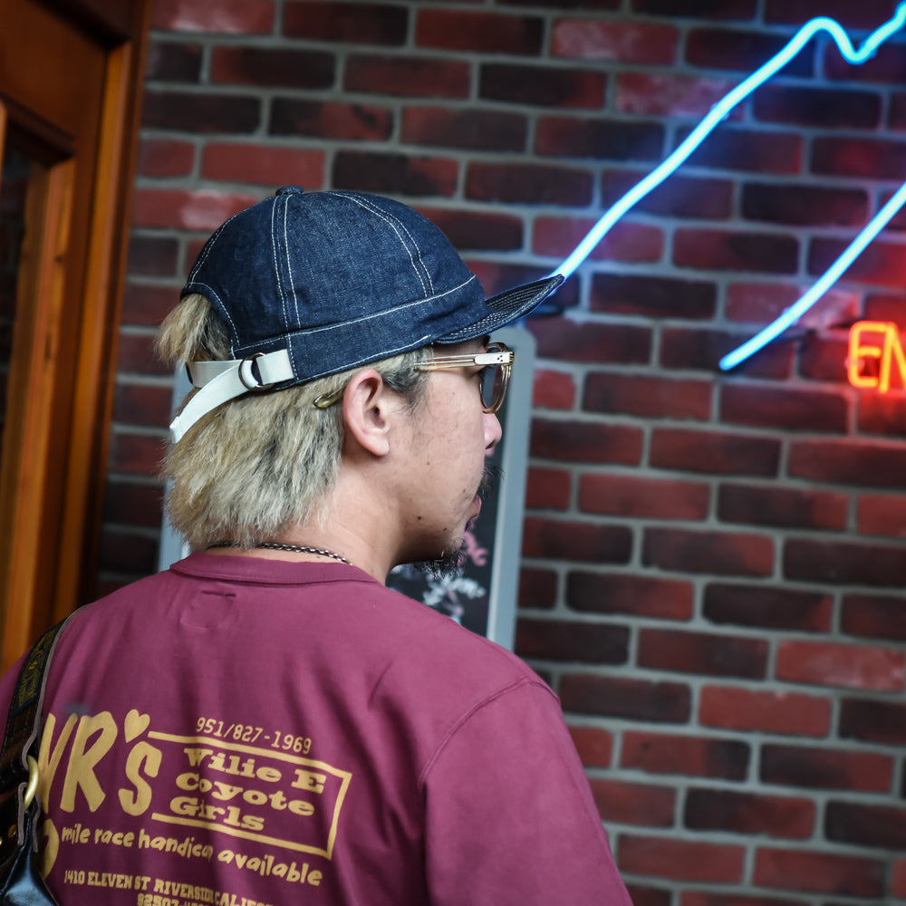 NEW ARMY CAP - PLAIN BLUE DENIM