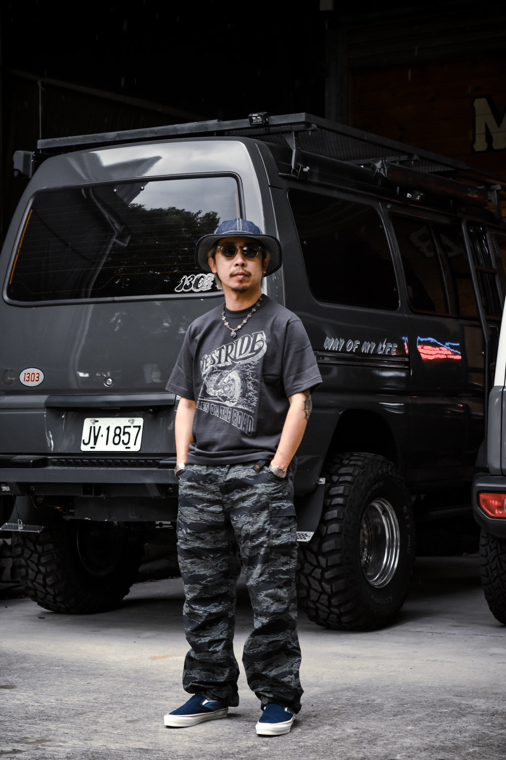 SUPPLEX MOUNTAIN LIGHT CARGO PANTS - NIGHT TIGER
