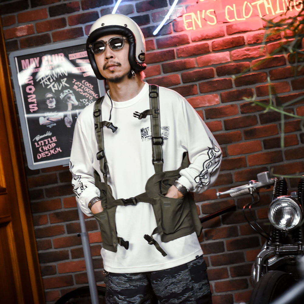 ON THE ROAD VEST - OLIVE
