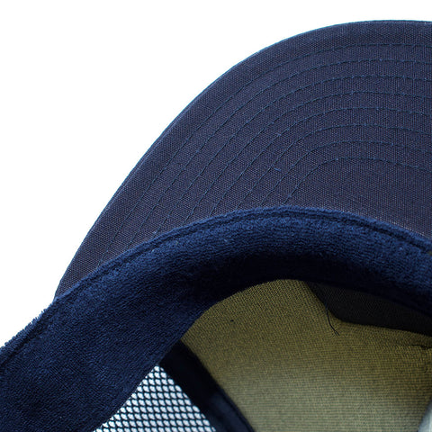 MESH CAP：FLAGS NAVY/OFF