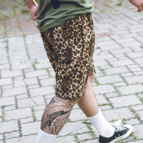 ANIMAL SHORTS - LEOPARD