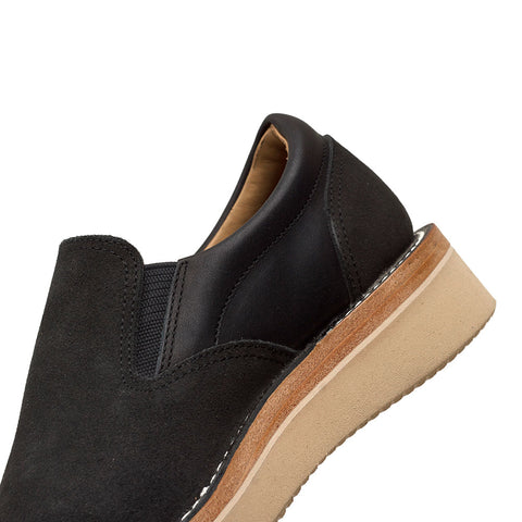 SLIP ON EASY BOOTS - STEERHIDE ROUGH-OUT