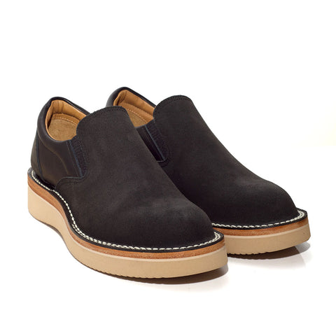 SLIP ON EASY BOOTS - STEERHIDE ROUGH-OUT