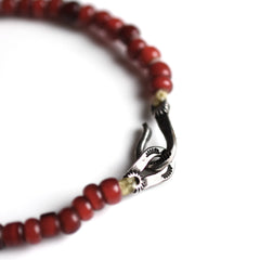 May club -【Chooke】Antique White Heart Bracelet