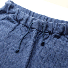 NGT MESH JACQUARD SHORTS - DENIM