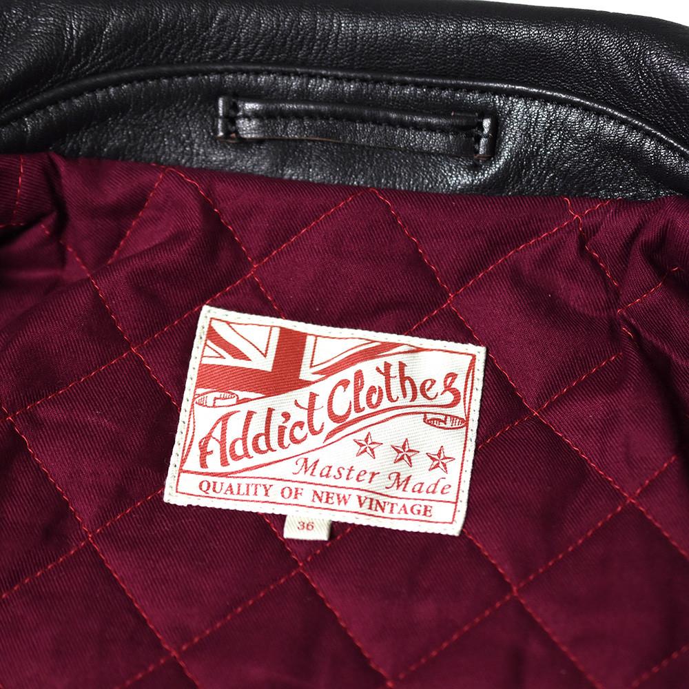 AD-02W SHEEPSKIN DOUBLE RIDERS JACKET WOMEN'S – May club