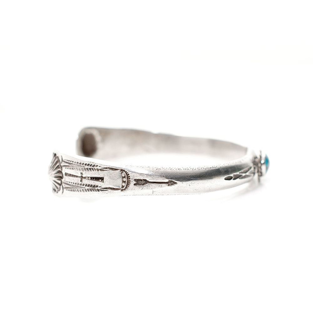 Half Round Stamp Bisbee Bangle