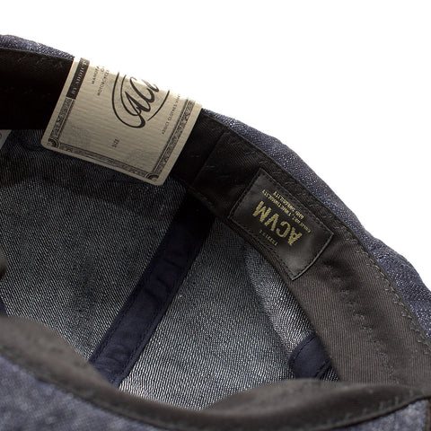 ACV-HG01CLD COTTON LINEN DENIM CASQUETTE