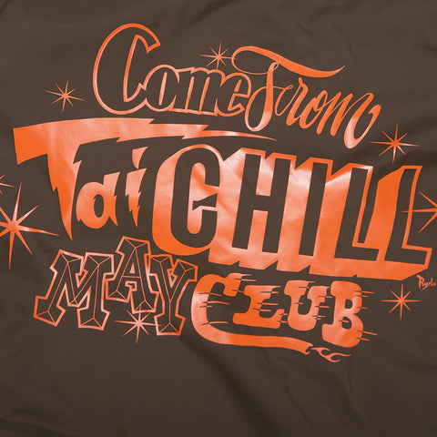 MAY CLUB TaiCHILL COACH JKT - SEAL BROWN - May club