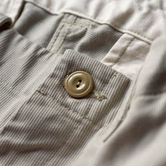 THICK RIDE PANTS - BEIGE (PIQUE CLOTH) - May club