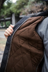 MID VENTILE JACKET - BLACK DENIM - May club