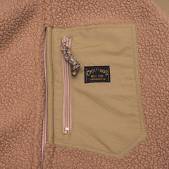 JACKSPEAK STAND FLEECE - BEIGE - May club