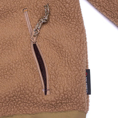 JACKSPEAK STAND FLEECE - BEIGE - May club