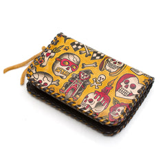 COIN PURSE - SKULL BIKER - May club