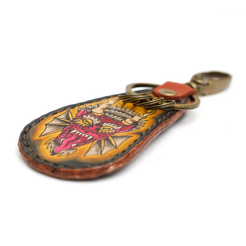 SHOEHORN KEYCHAIN - RED DEVIL AND BLACK PANTHER - May club