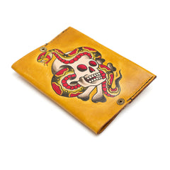 TISSUE CASE - SKULL AND SNAKE - May club