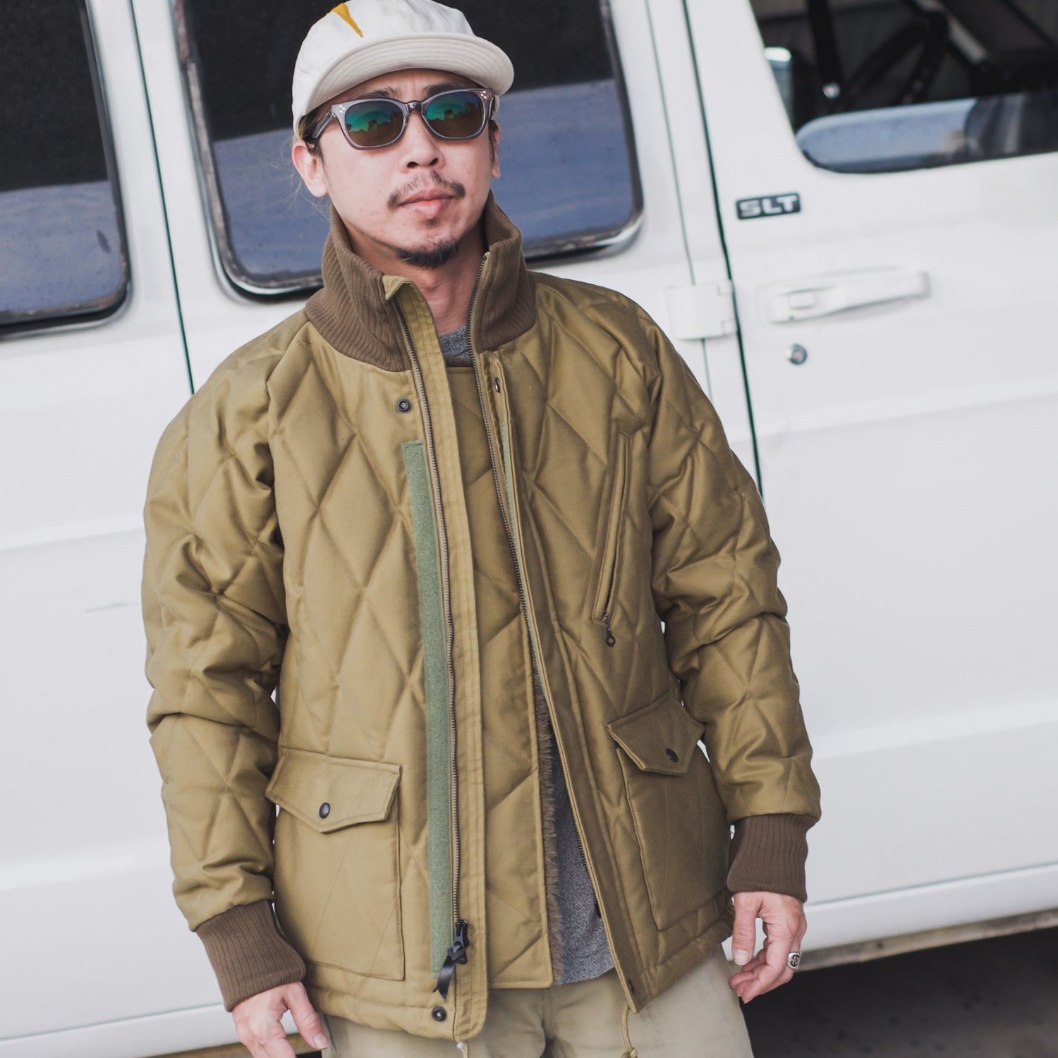 ALL NEW RACING DOWN JKT2 RELAX FIT with WIND GUARD - PLD MILITARY OLIVE - May club