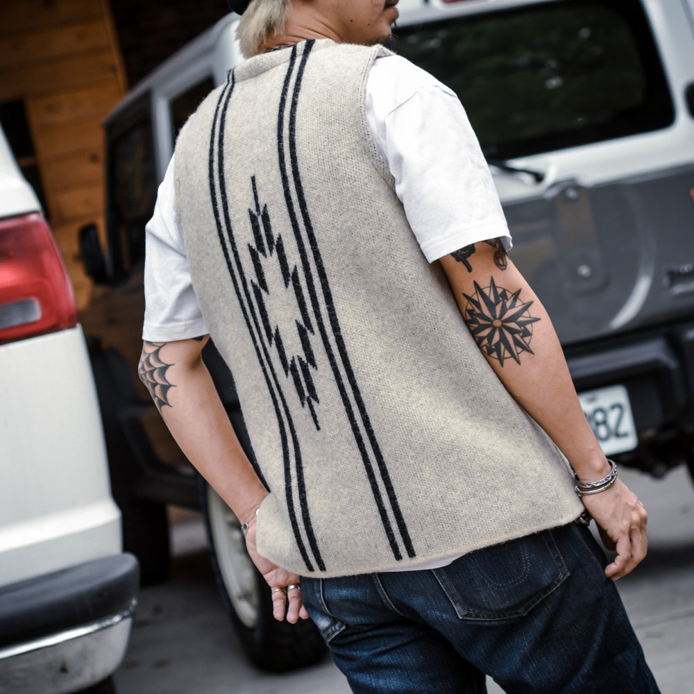 CHIMAYO VEST - CREAM