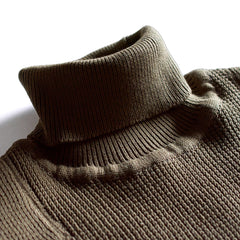 ACV-KN02 PADDED WAFFLE COTTON TURTLE KNIT - OREGANO - May club